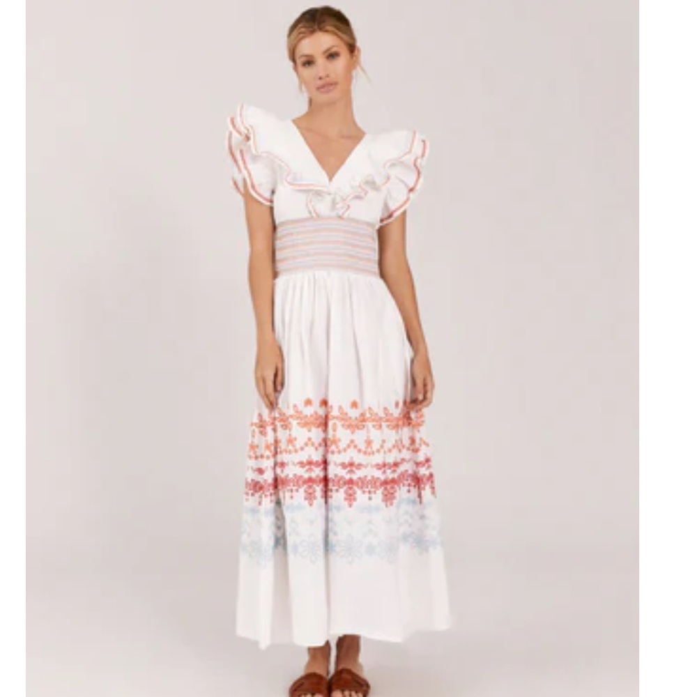 Something Navy dress - Natalie Smocked